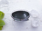 Hawaii Lighter Cover - Vintage Hawaii Souvenir Motif Etched Black Stone and Nickel Silver Lighter Cover/Lighter Case/Lighter Sleeve/Holder