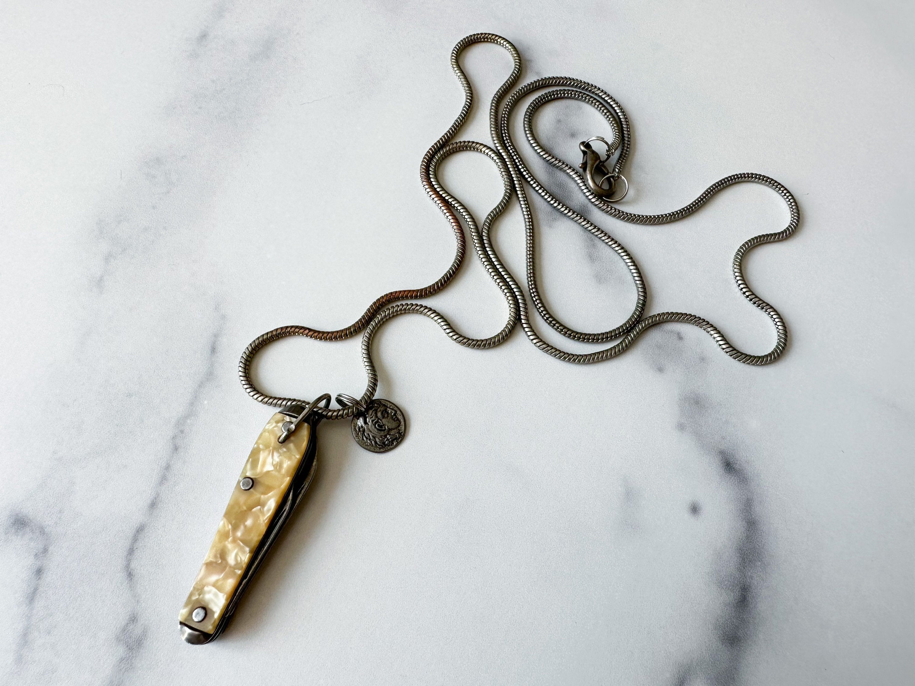 Socrates Knife Necklace