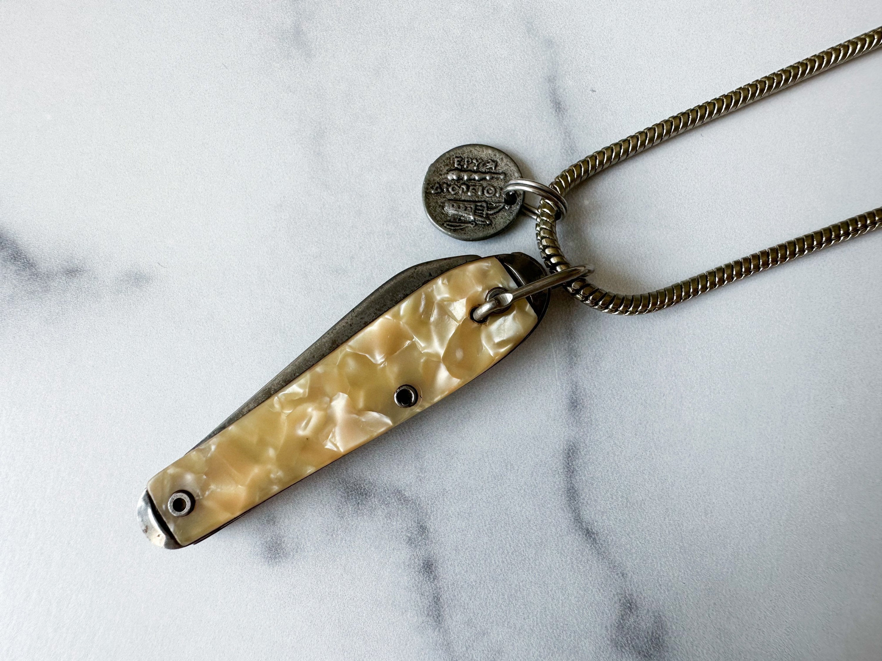 Socrates Knife Necklace