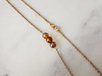 Saffron Knife Necklace