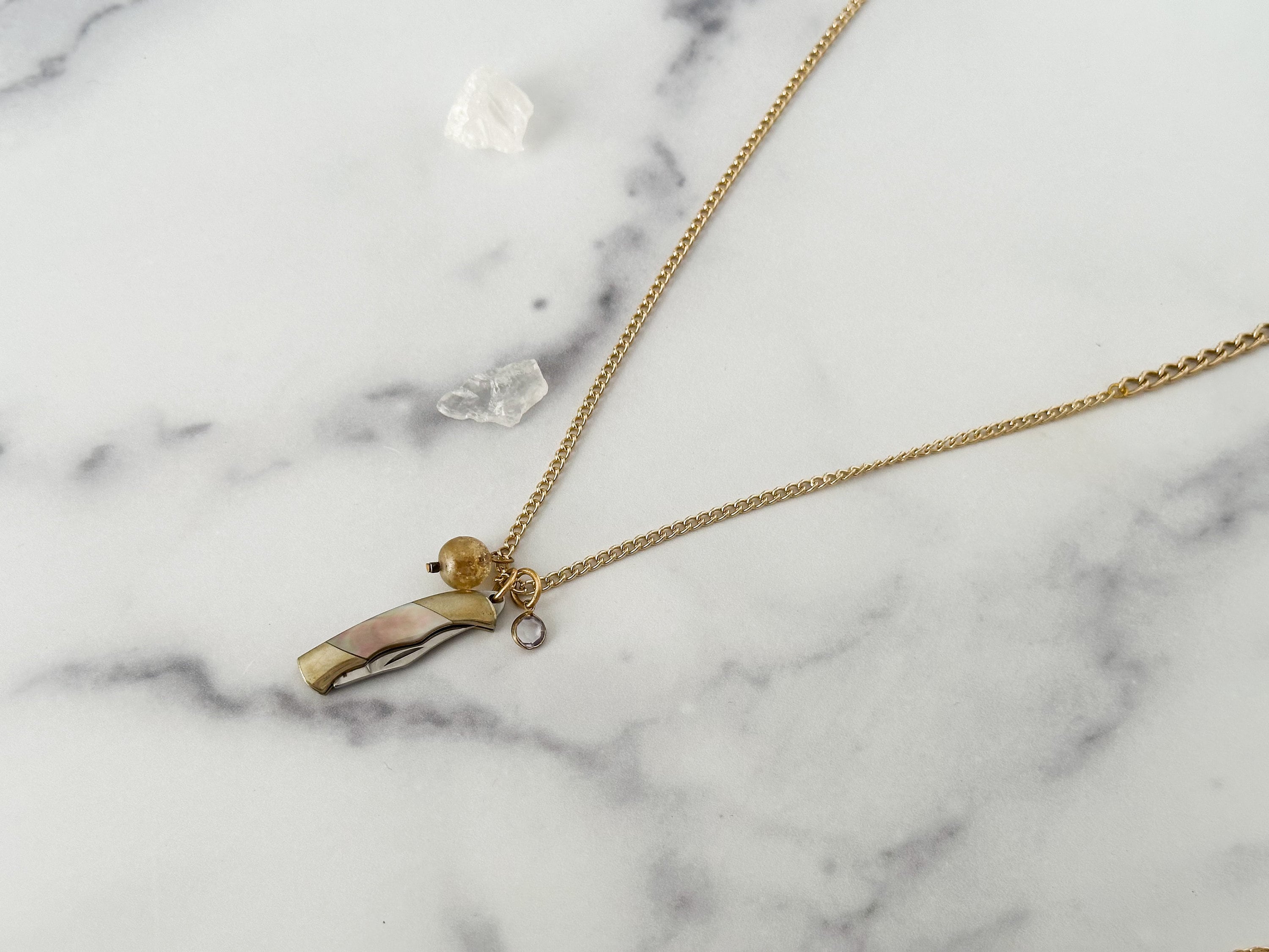 Xanthe Knife Necklace