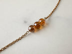 Saffron Knife Necklace