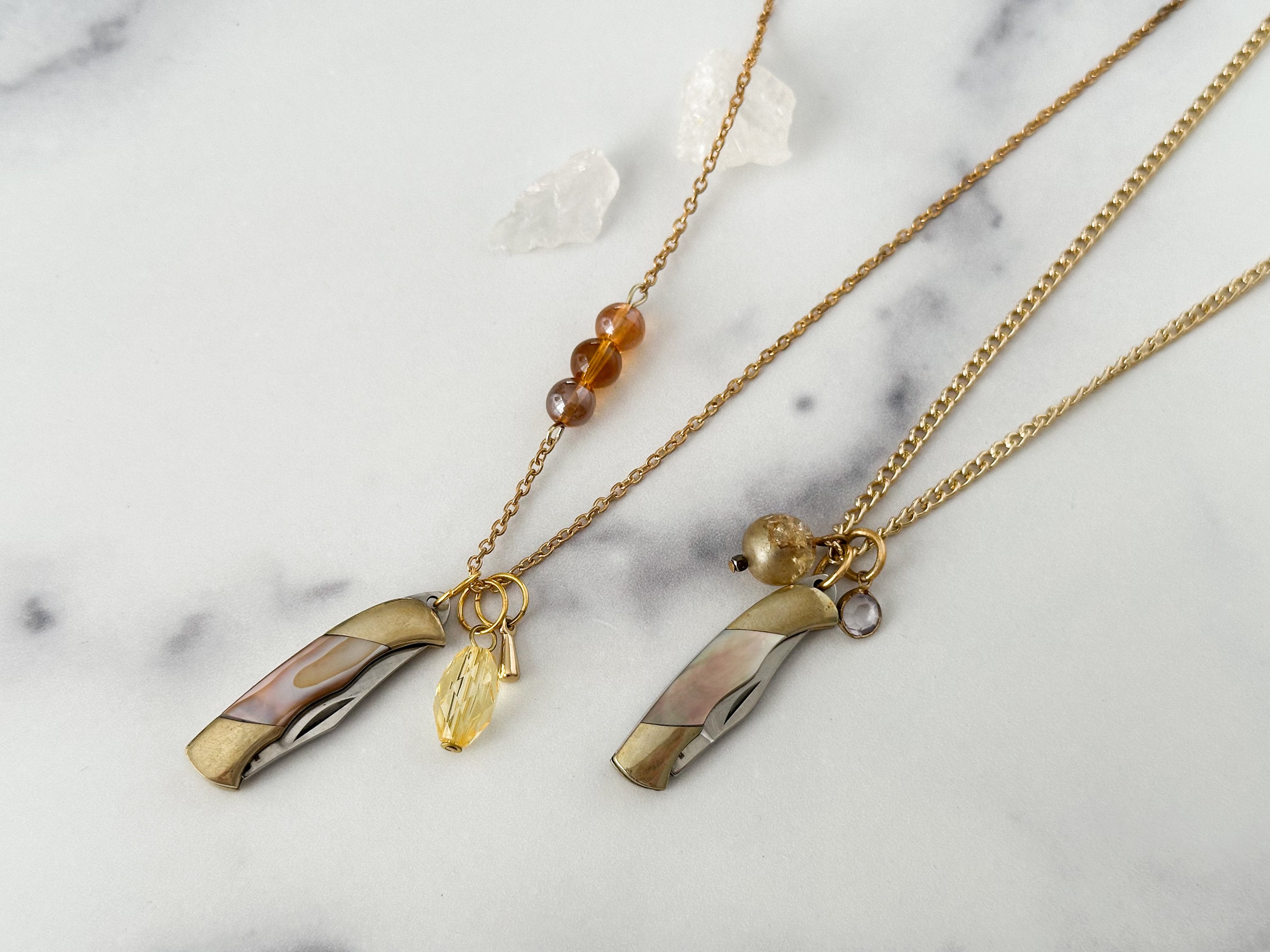 Xanthe Knife Necklace
