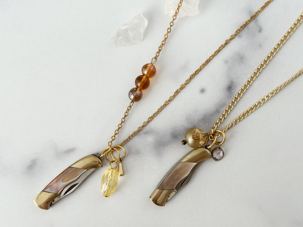 Xanthe Knife Necklace
