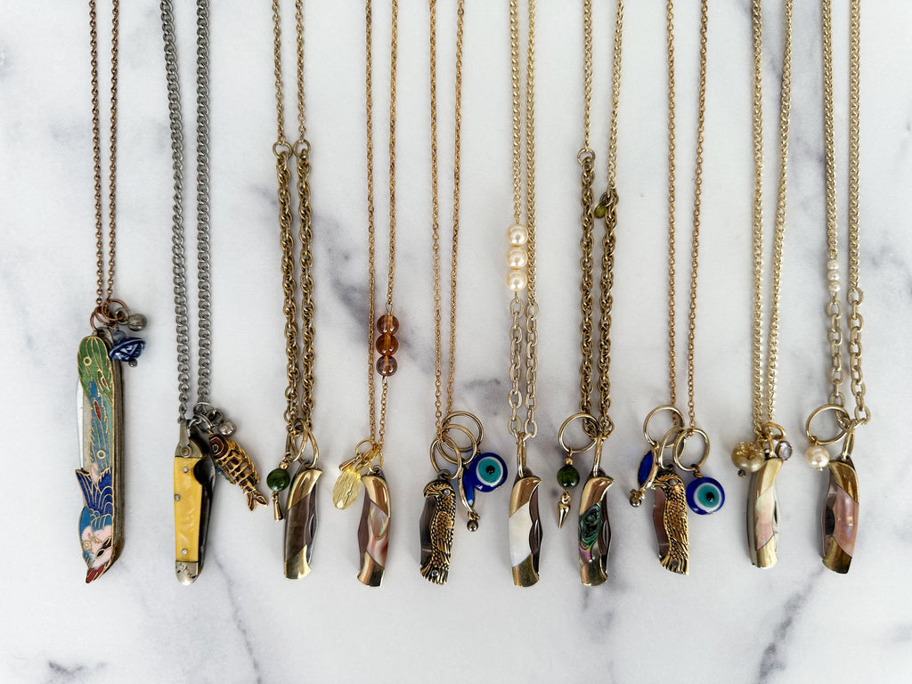 Xanthe Knife Necklace