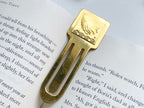 Square Pegasus Bookmark - Vintage Square Metal Pegasus Bookmark/Book Mark