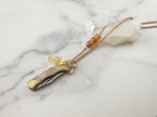 Saffron Knife Necklace