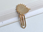Daisy Bookmark - Vintage Cloisonné Champagne and Pink Daisy Gold-Tone Flower Bookmark/Book Mark