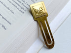 Square Pegasus Bookmark - Vintage Square Metal Pegasus Bookmark/Book Mark