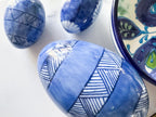 Amaya Egg Trinket Box - Vintage Blue & White Porcelain Egg Keepsake Box/Treasure Box/Pill Box /Easter Decoration/Easter Décor/Holiday Decor