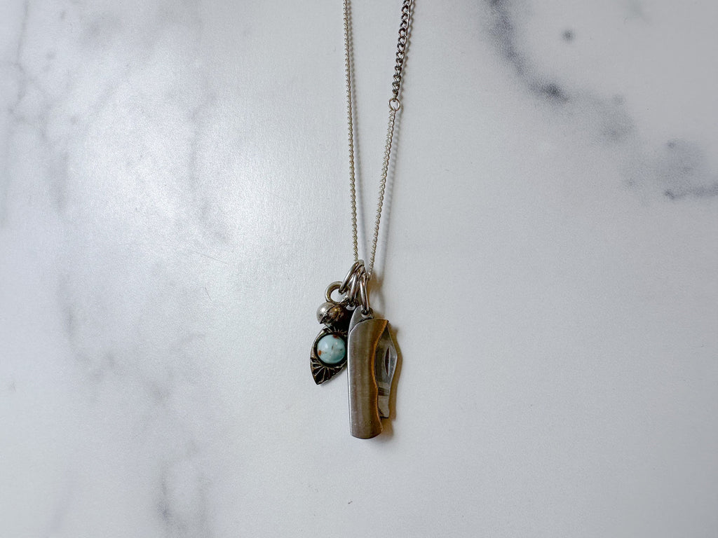 Cascade Knife Necklace