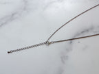Navy Knife Necklace