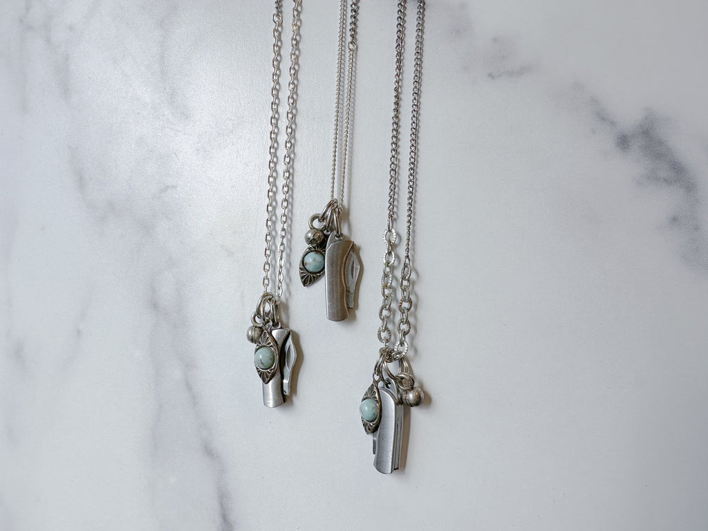 Cascade Knife Necklace