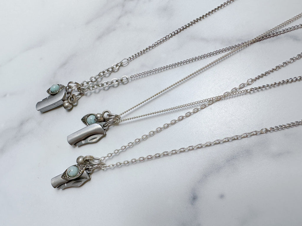 Cascade Knife Necklace