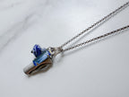 Navy Knife Necklace