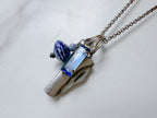 Navy Knife Necklace