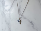 Navy Knife Necklace