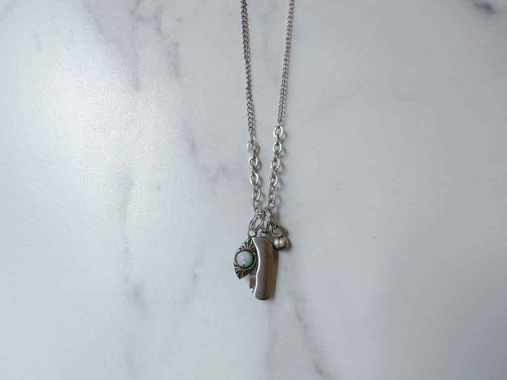 Cascade Knife Necklace