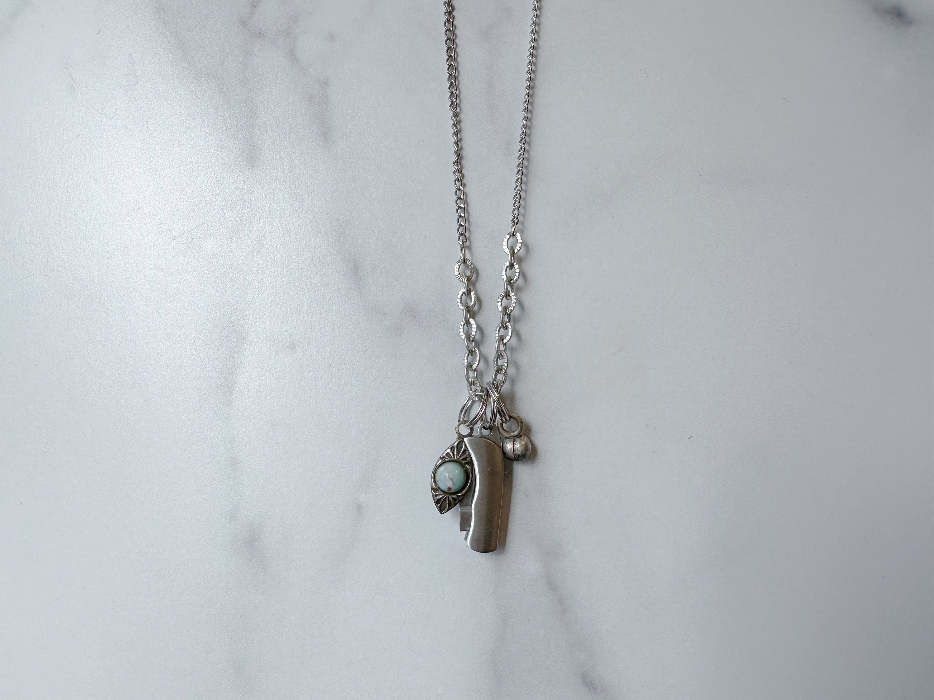 Cascade Knife Necklace