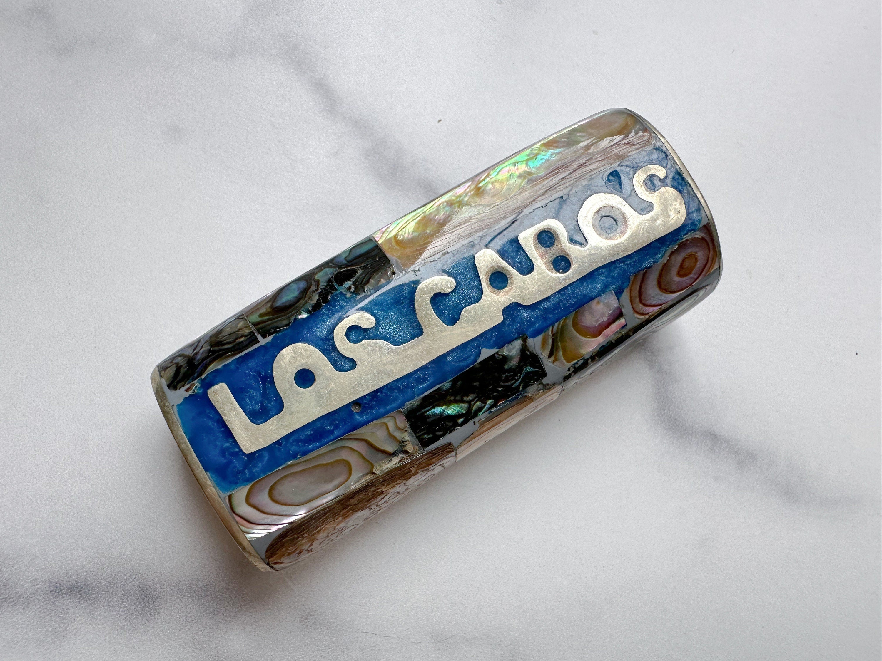 Blue Los Cabos Lighter Cover