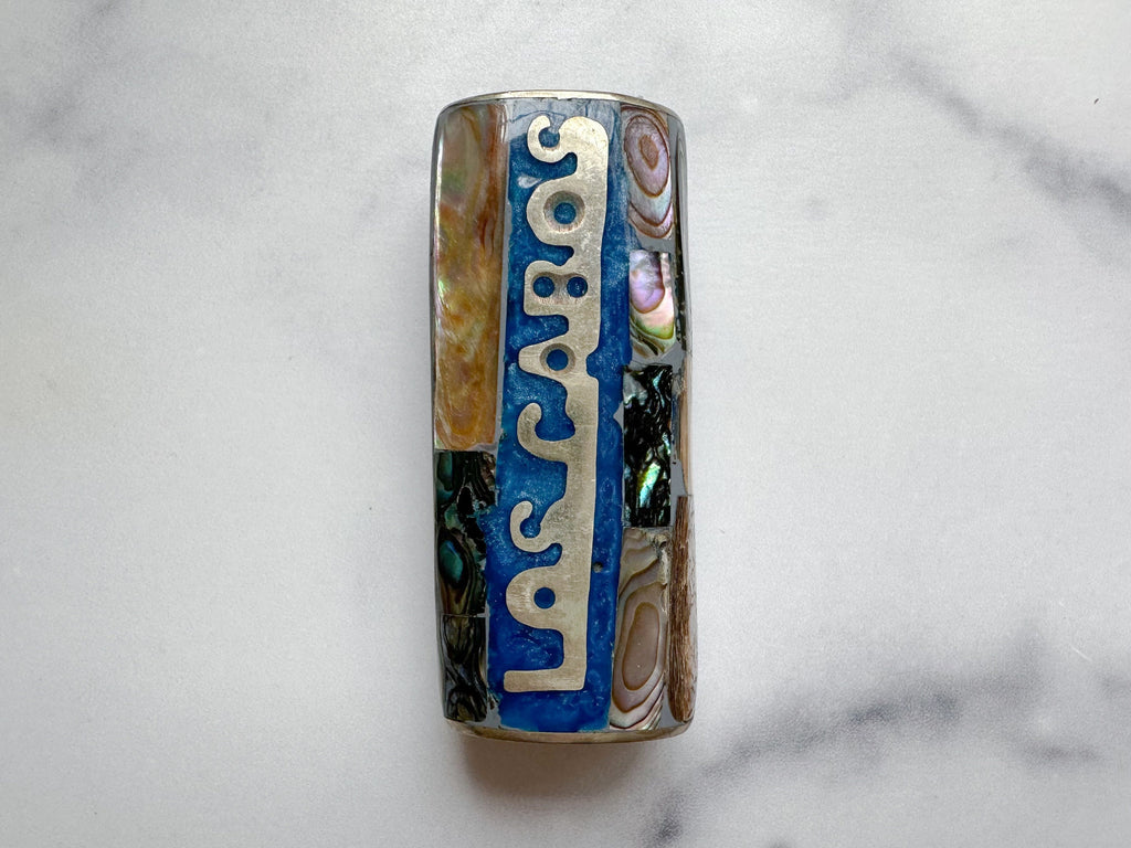 Blue Los Cabos Lighter Cover