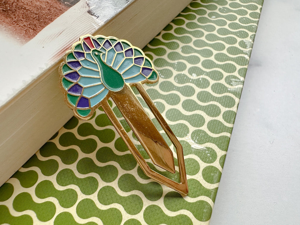 Peacock Bookmark