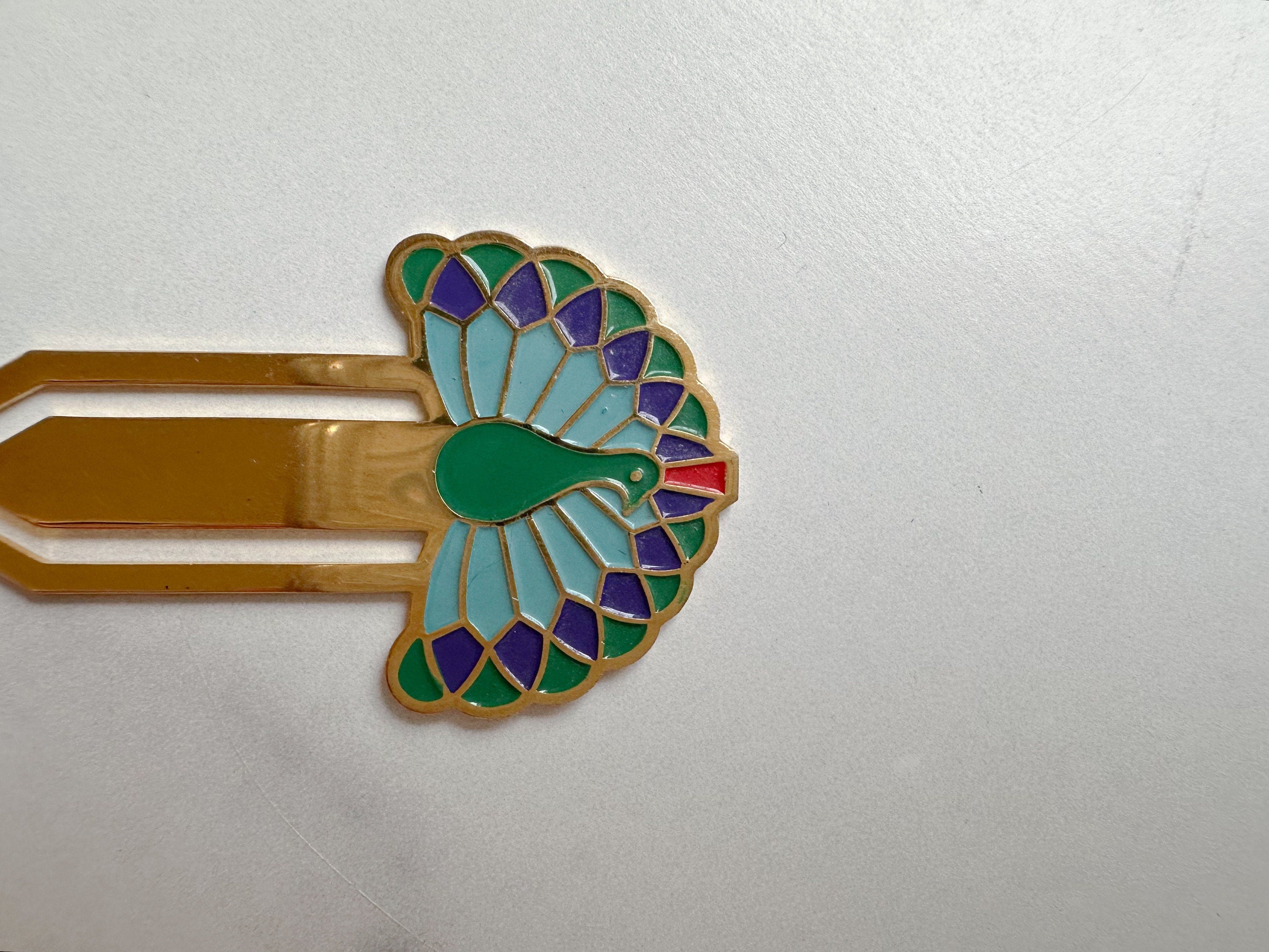 Peacock Bookmark