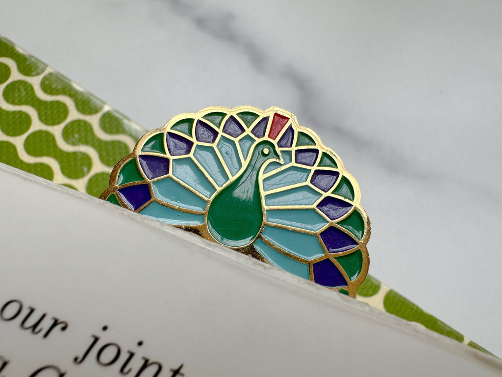 Peacock Bookmark