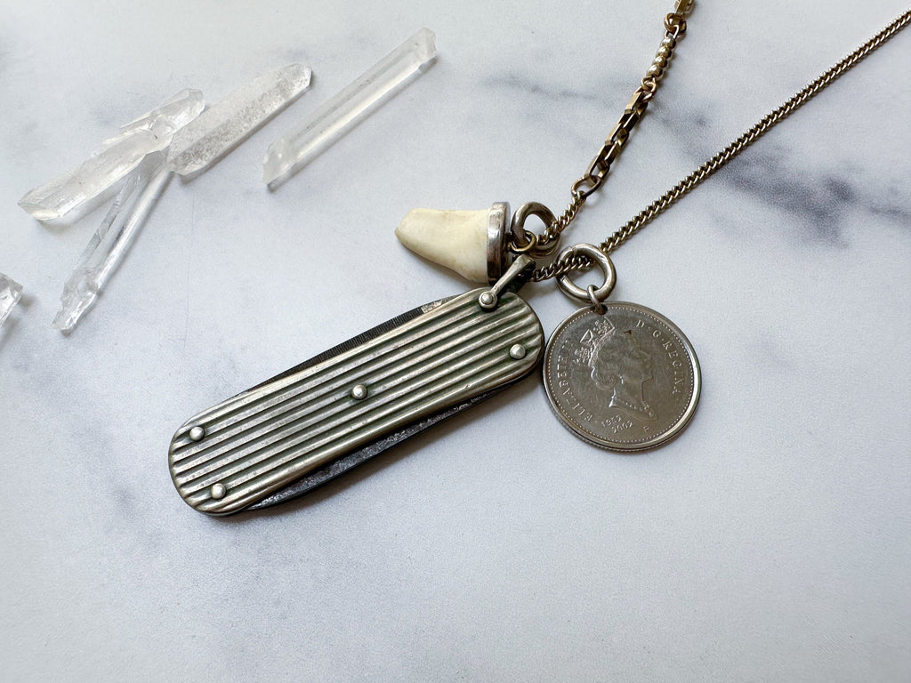 Elizabeth Knife Necklace