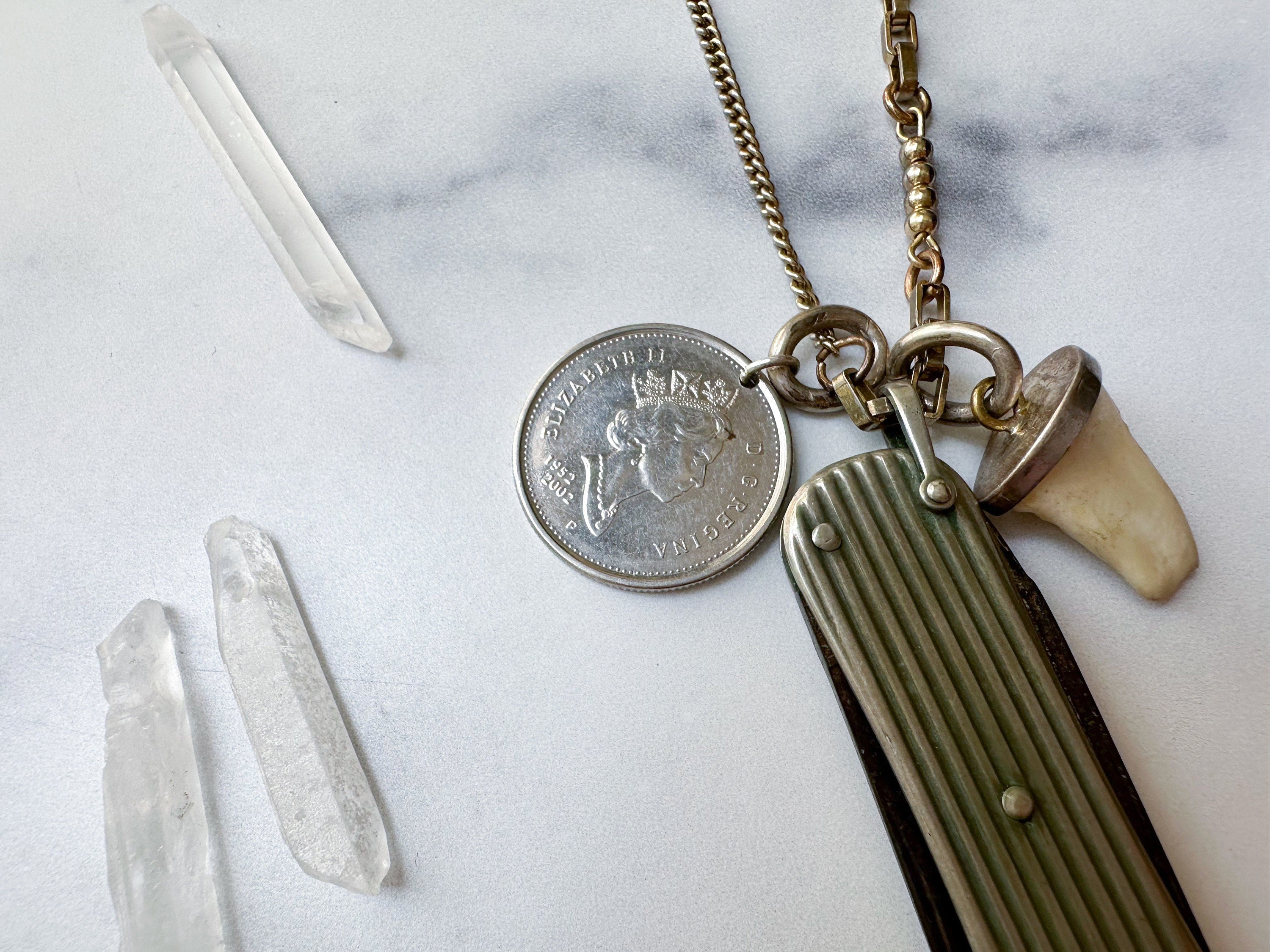 Elizabeth Knife Necklace
