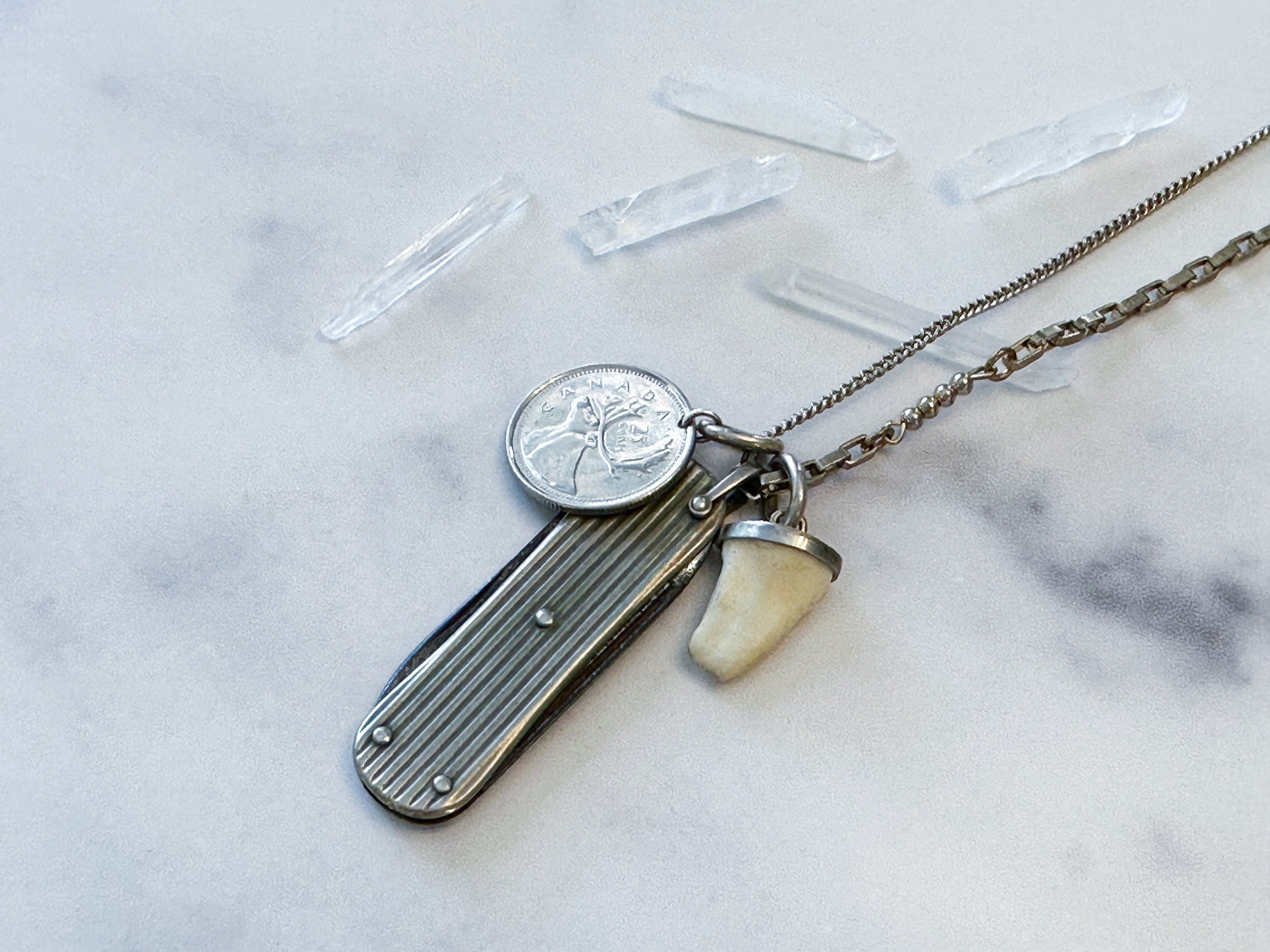 Elizabeth Knife Necklace