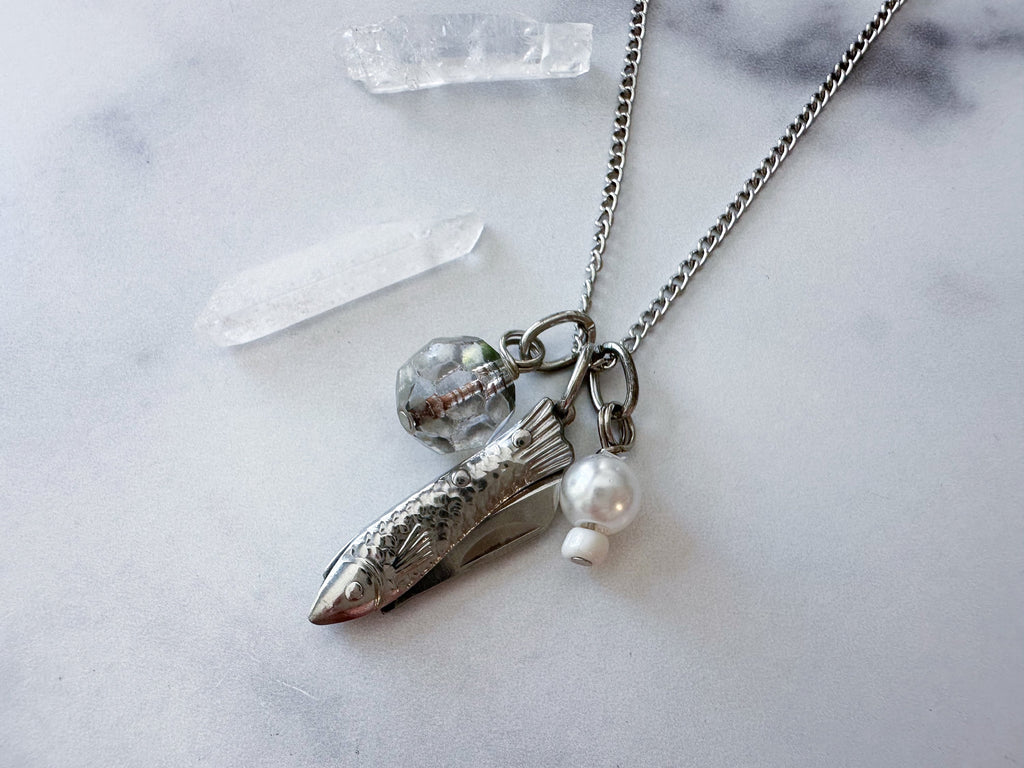 Flotsam and Jetsam Knife Necklace