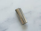 Shooting Star Lighter Cover - Vintage Shooting Star Design Crushed Blue Turquoise Chip & Nickel Silver Lighter Case/Lighter Sleeve/Holder