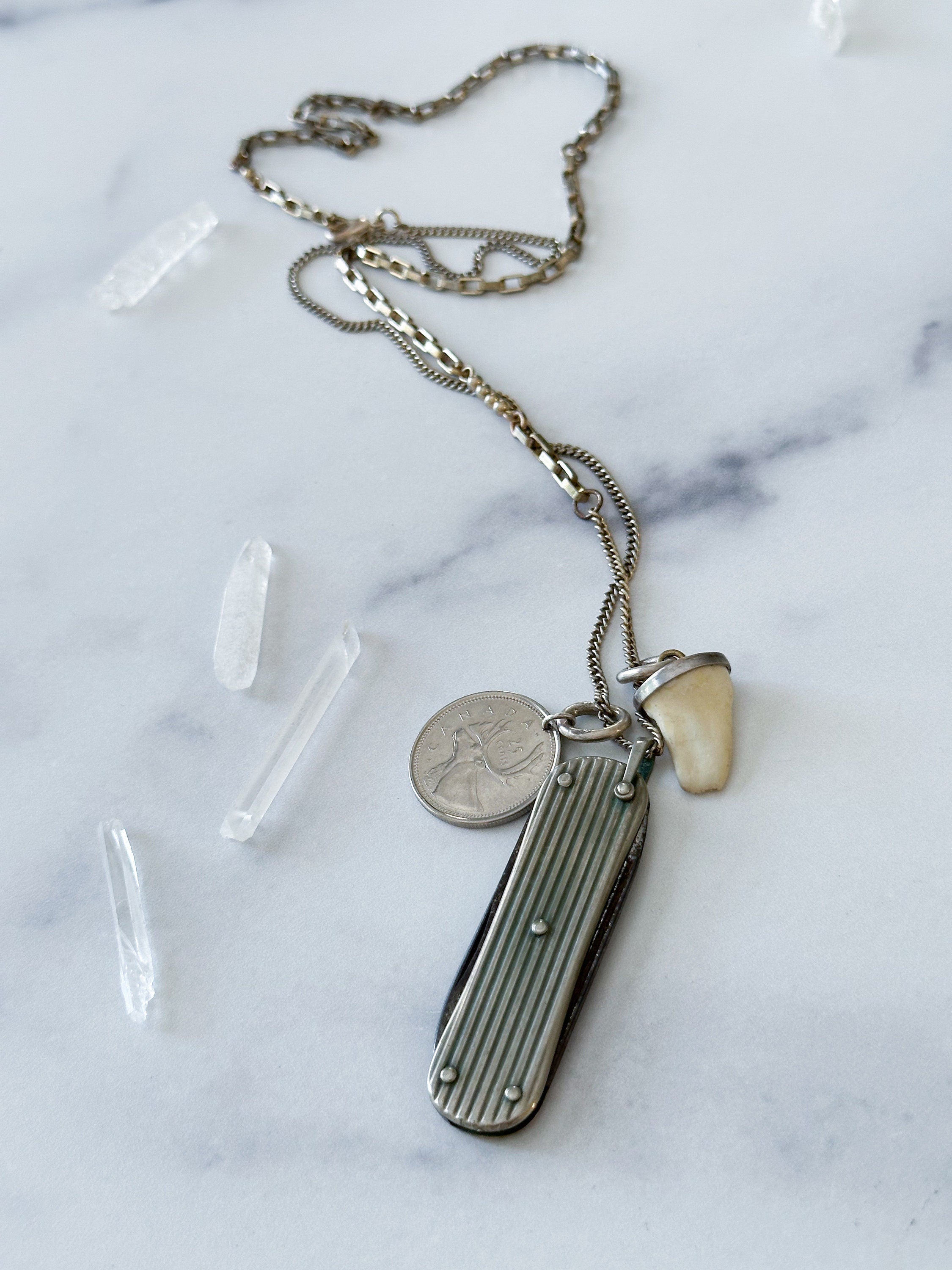 Elizabeth Knife Necklace