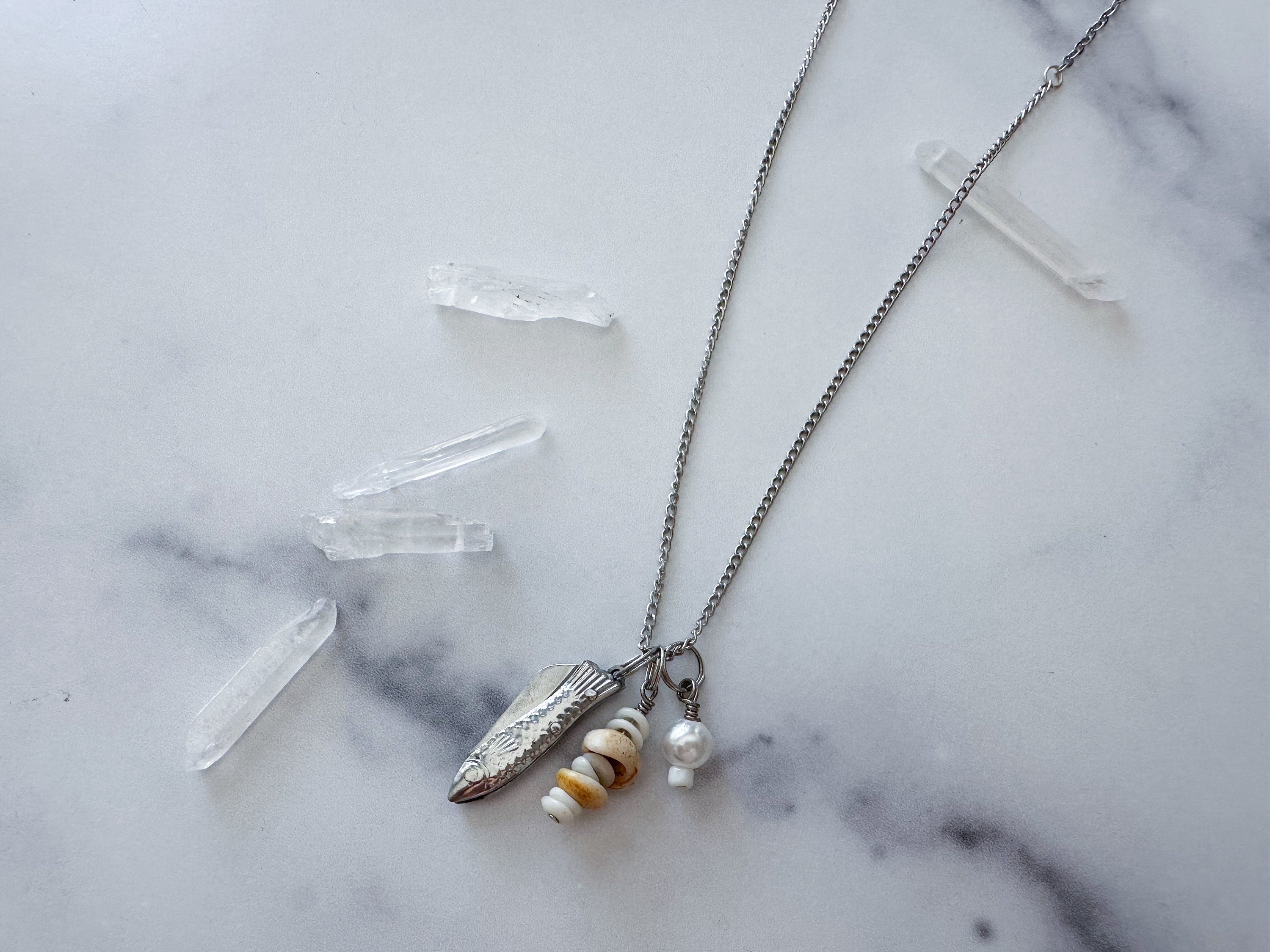 Flotsam and Jetsam Knife Necklace